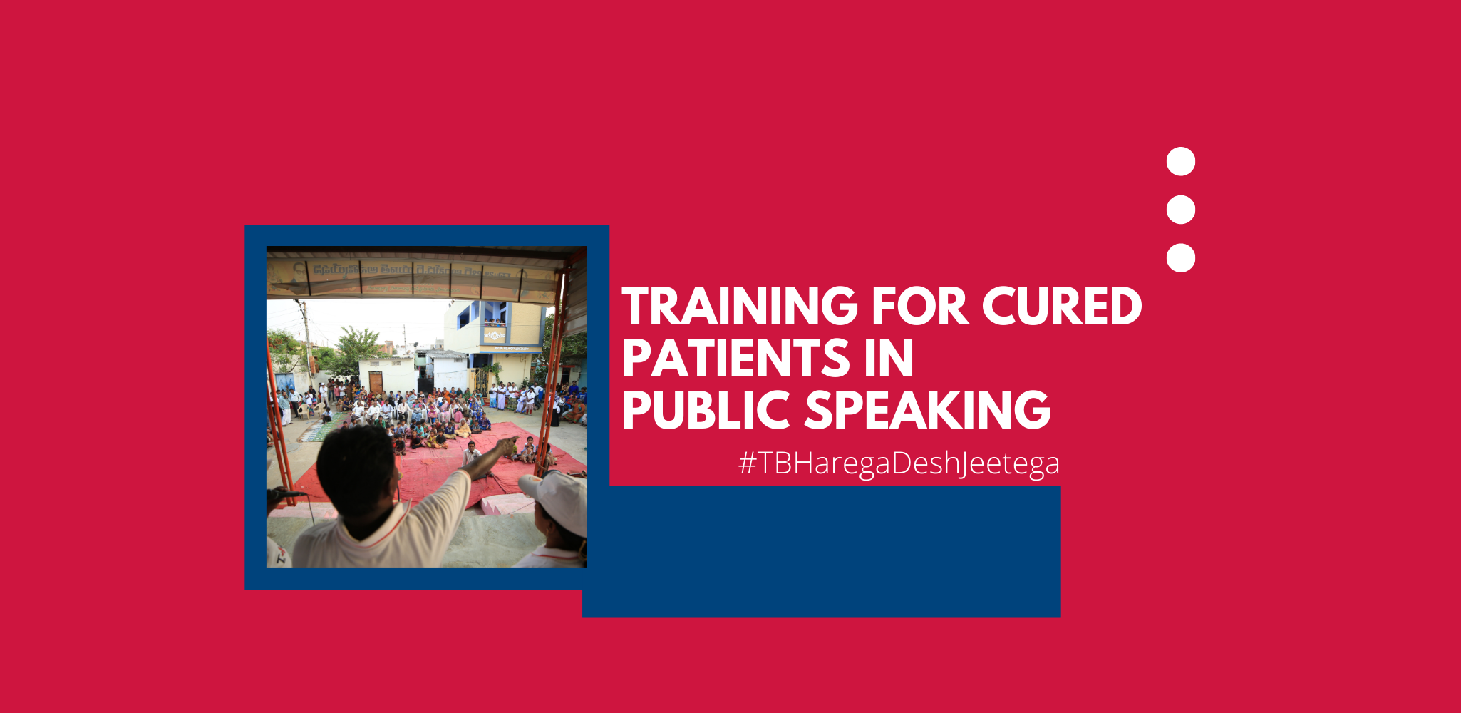Training for cured patients in public speaking